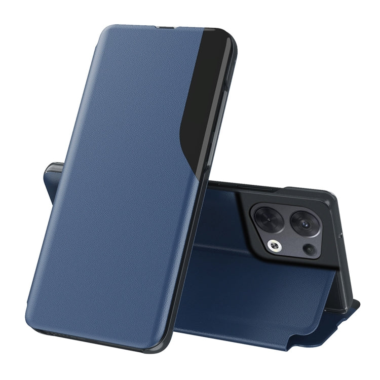 For OPPO Reno8 Attraction Flip Holder Leather Phone Case