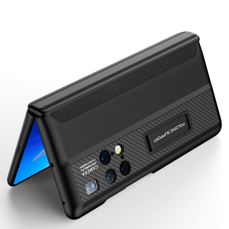 For Huawei Mate X2 GKK Magnetic Fold Protective Phone Case(Black)