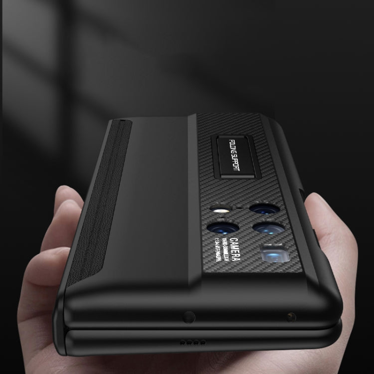 For Huawei Mate X2 GKK Magnetic Fold Protective Phone Case(Black)