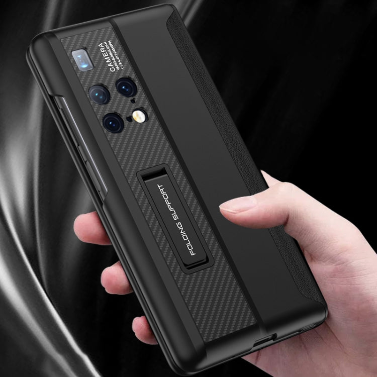 For Huawei Mate X2 GKK Magnetic Fold Protective Phone Case(Black)