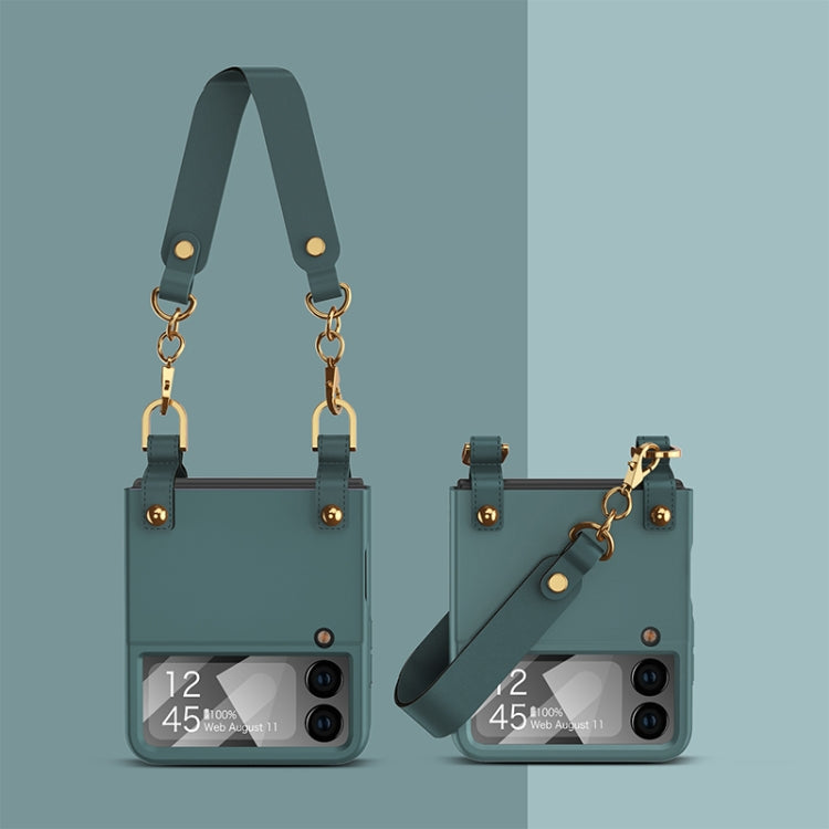For Samsung Galaxy Z Flip3 5G GKK Integrated Ultra-thin Handbag Phone Case