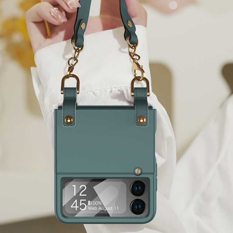 For Samsung Galaxy Z Flip3 5G GKK Integrated Ultra-thin Handbag Phone Case