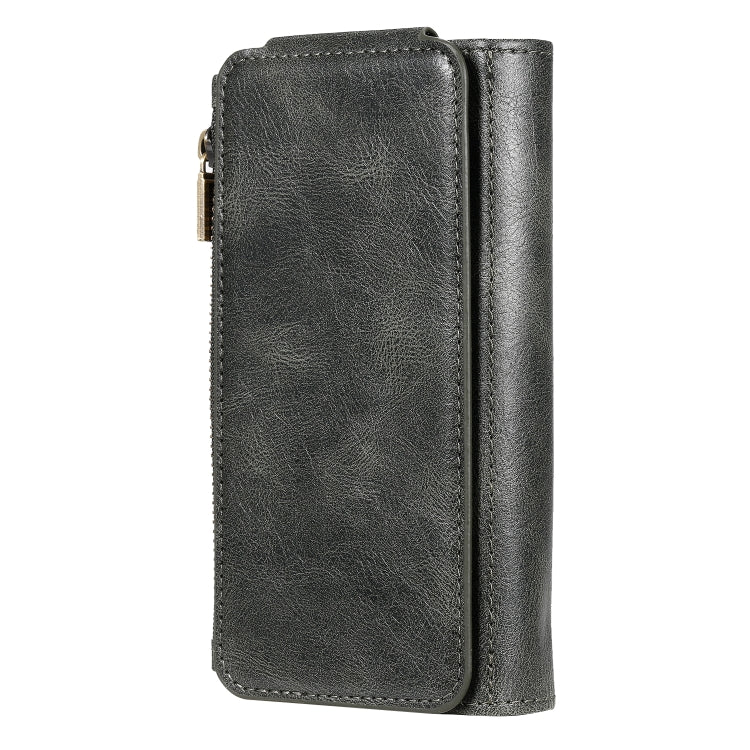For iPhone 6 / 7 / 8 Multifunctional Retro Detachable Magnetic Horizontal Flip Leather Case with Card Slots & Holder & Wallet & Photo Frame