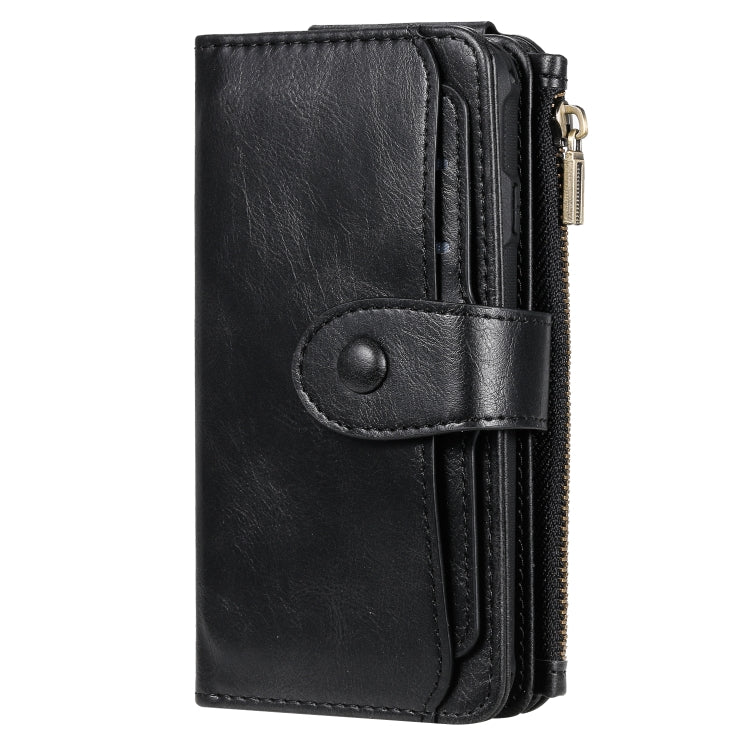 For iPhone 6 / 7 / 8 Multifunctional Retro Detachable Magnetic Horizontal Flip Leather Case with Card Slots & Holder & Wallet & Photo Frame