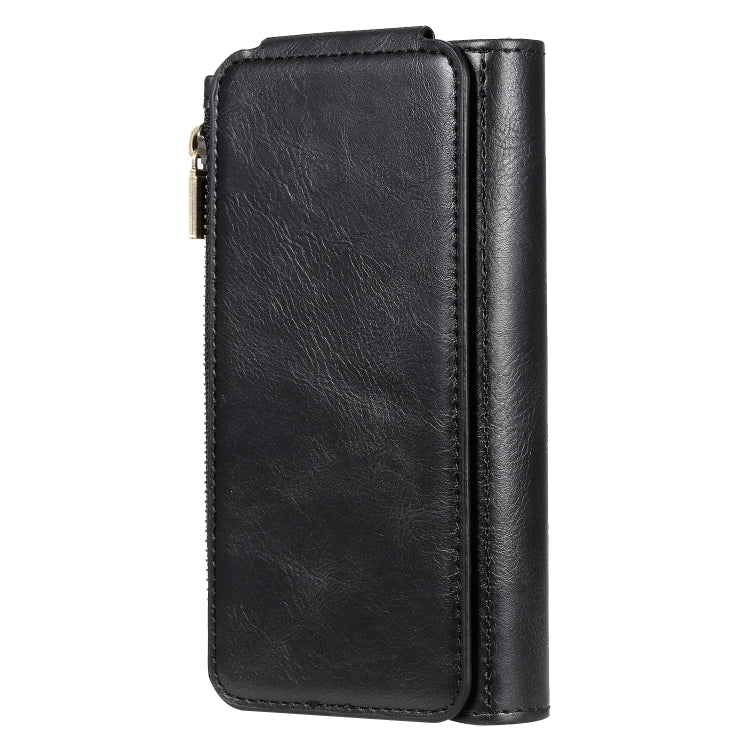 For iPhone 6 / 7 / 8 Multifunctional Retro Detachable Magnetic Horizontal Flip Leather Case with Card Slots & Holder & Wallet & Photo Frame