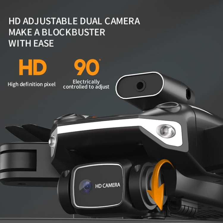 JJR/C X25 GPS Brushless Obstacle Avoidance HD Dual Camera RC Drone(Black)
