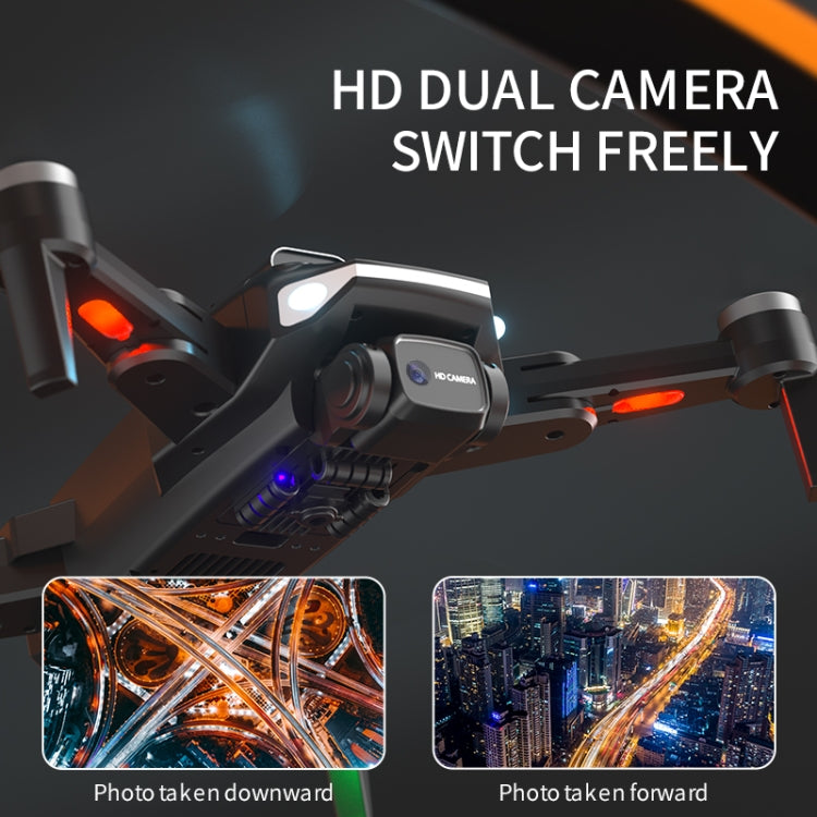 JJR/C X25 GPS Brushless Obstacle Avoidance HD Dual Camera RC Drone(Black)