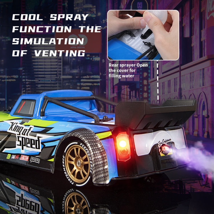 JJR/C Q123 2.4GHz Four-wheel High Speed Drift Spray RC Car