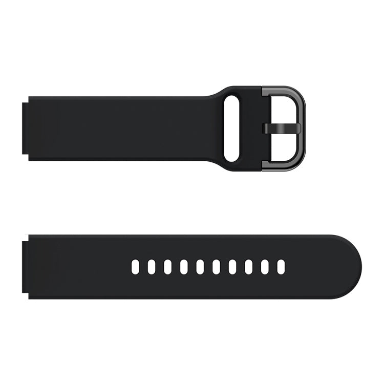 For Huawei B3 Color Buckle Silicone Watch Band