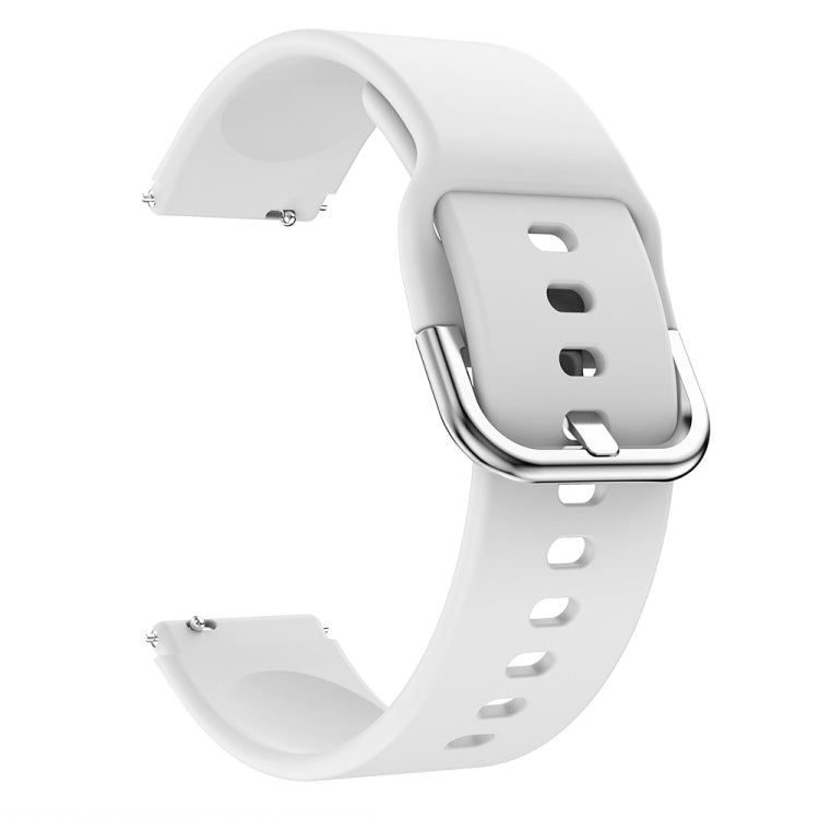 For Huawei B3 Color Buckle Silicone Watch Band