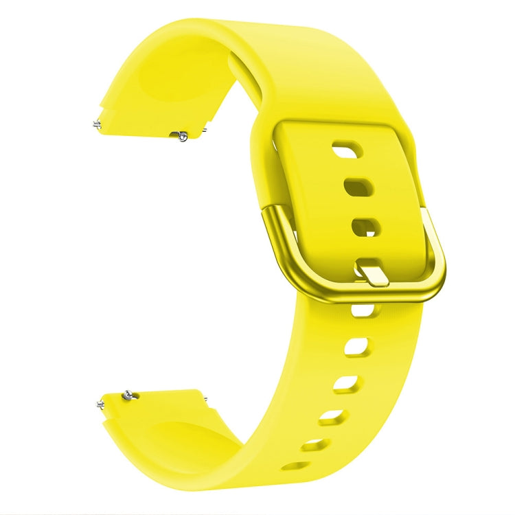 For Huawei B3 Color Buckle Silicone Watch Band