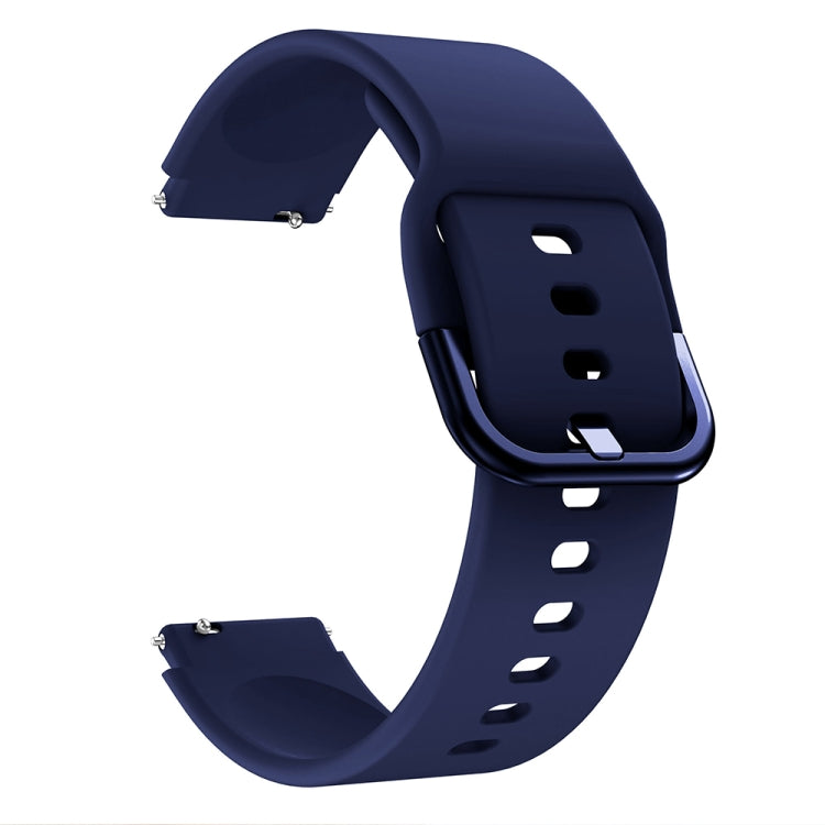 For Huawei B3 Color Buckle Silicone Watch Band