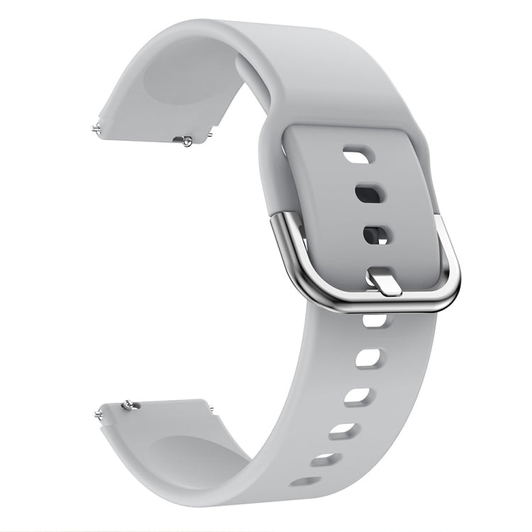 For Huawei B3 Color Buckle Silicone Watch Band