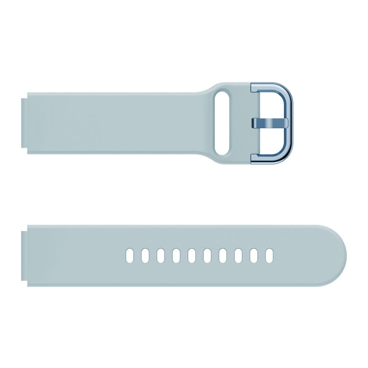 For Huawei B3 Color Buckle Silicone Watch Band