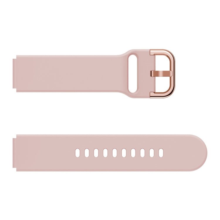 For Huawei Band 6 Color Buckle Silicone Watch Band