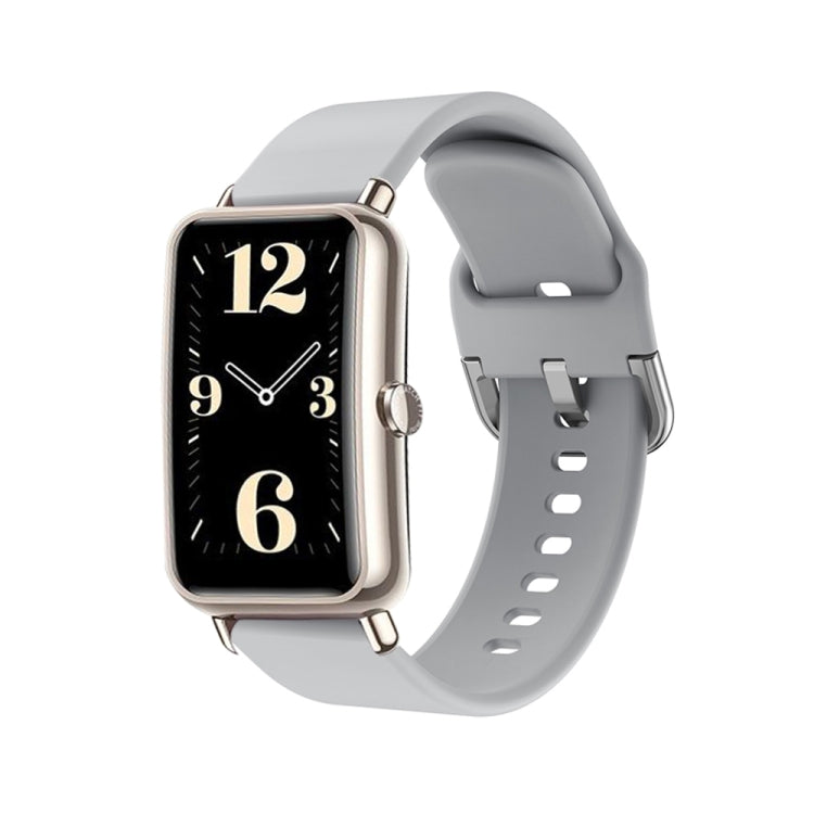 For Huawei Band 6 Color Buckle Silicone Watch Band
