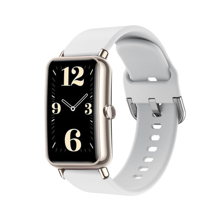 For Huawei Fit Mini Color Buckle Silicone Watch Band