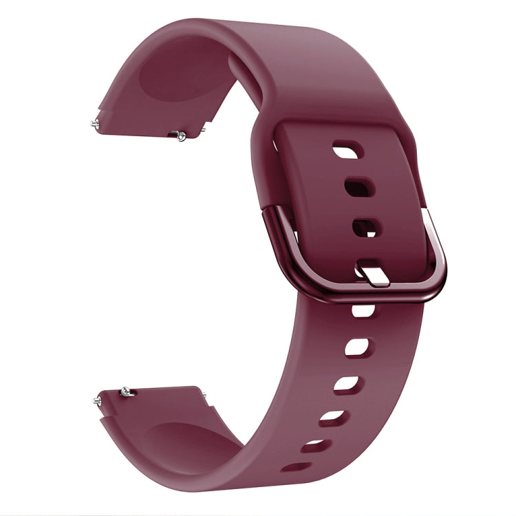 For Huawei Fit Mini Color Buckle Silicone Watch Band