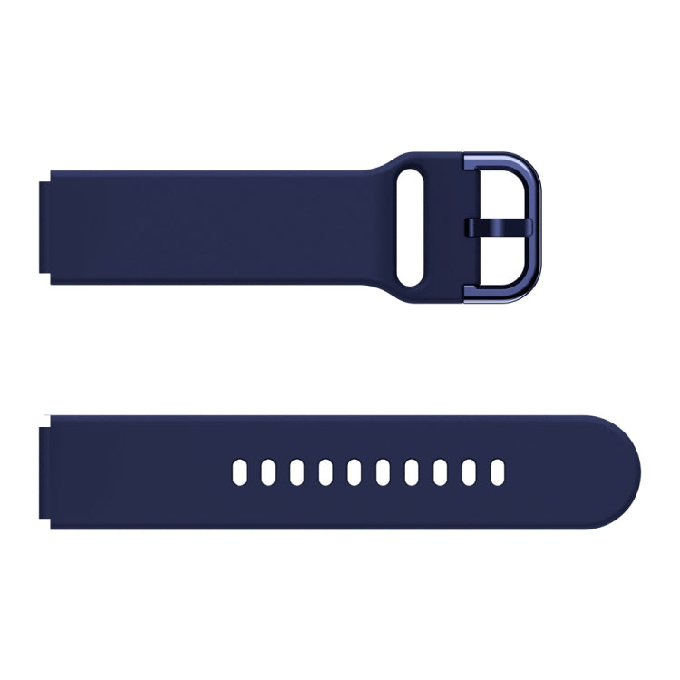 For Huawei Fit Mini Color Buckle Silicone Watch Band