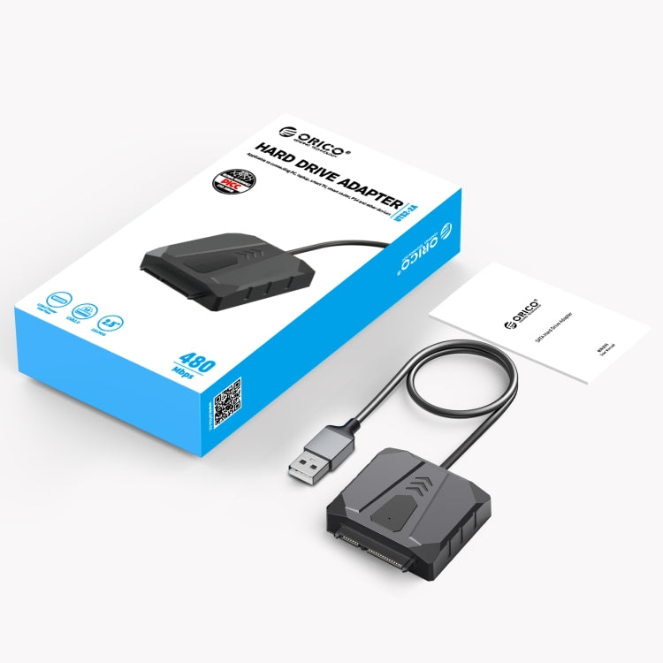 ORICO UTS2 USB 2.0 2.5-inch SATA HDD Adapter, Cable Length:1m