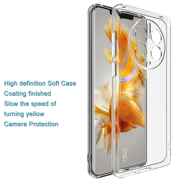 For Huawei Mate 50 Pro imak UX-10 Series Shockproof TPU Phone Case(Transparent)
