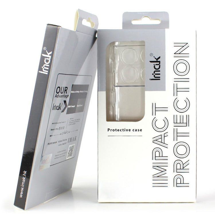 For iPhone 14 imak UX-10 Series Shockproof TPU Phone Case(Transparent)