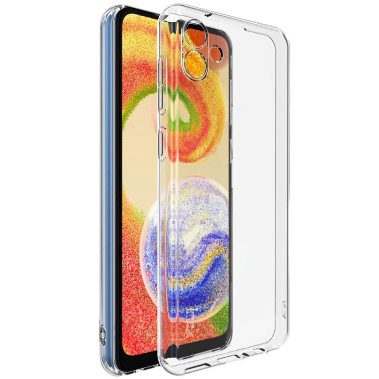 For Samsung Galaxy A04 4G imak UX-10 Series Shockproof TPU Phone Case(Transparent)