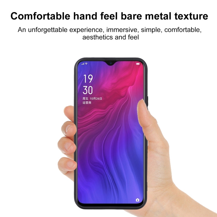 For OPPO Reno Z TPU Phone Case(Black)