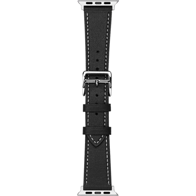 For Apple Watch SE 2022 44mm imak PG1 Series Leather Watch Band
