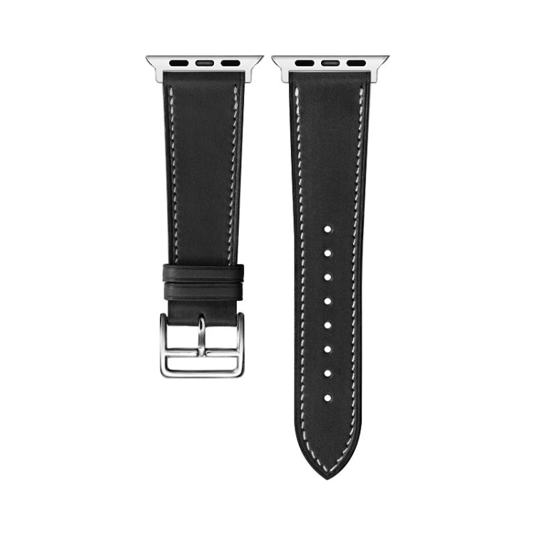 For Apple Watch Series 8 41mm imak PG1 Series Leather Watch Band