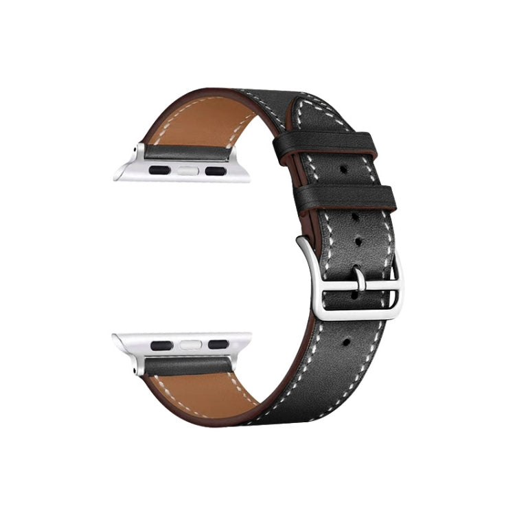 For Apple Watch Series 8 45mm imak PG1 Series Leather Watch Band