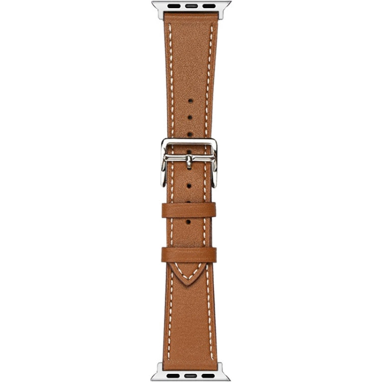 For Apple Watch Series 8 45mm imak PG1 Series Leather Watch Band