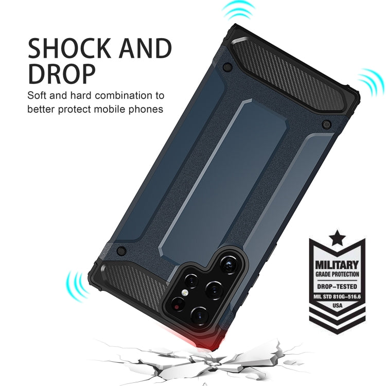 For Samsung Galaxy S23 Ultra 5G Magic Armor TPU + PC Phone Case