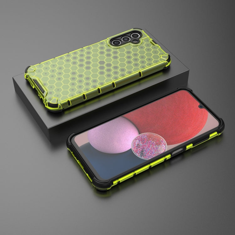 For Samsung Galaxy A14 5G Lanyard Honeycomb Phone Case