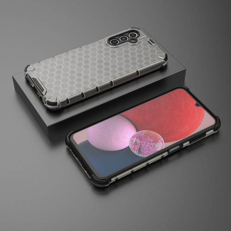 For Samsung Galaxy A14 5G Lanyard Honeycomb Phone Case