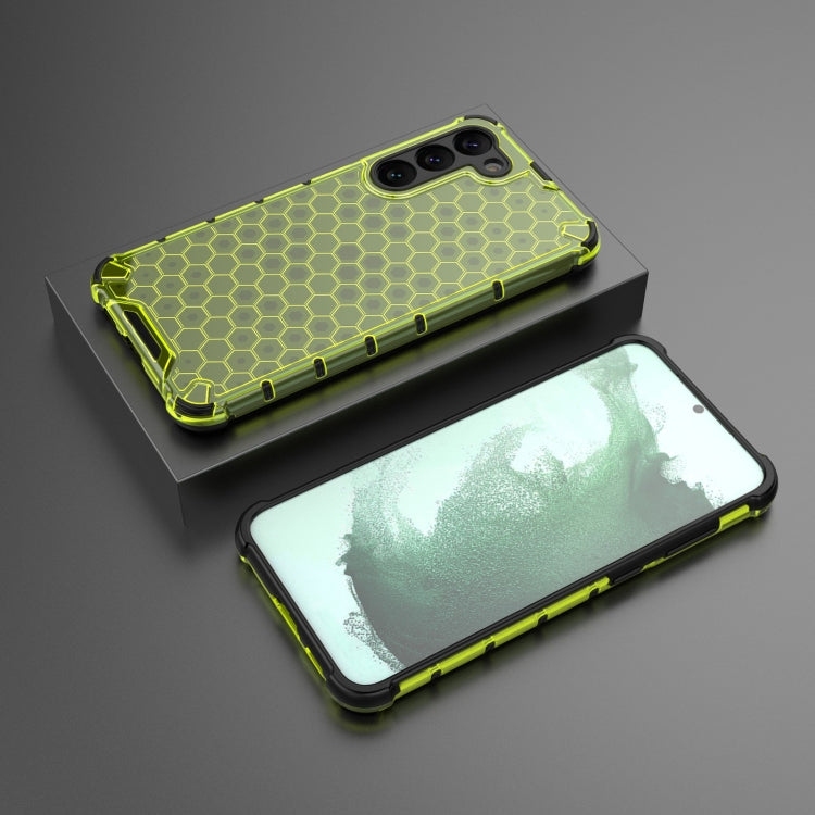 For Samsung  Galaxy S23+ 5G Lanyard Honeycomb Phone Case