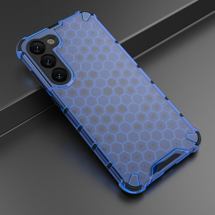 For Samsung  Galaxy S23+ 5G Lanyard Honeycomb Phone Case