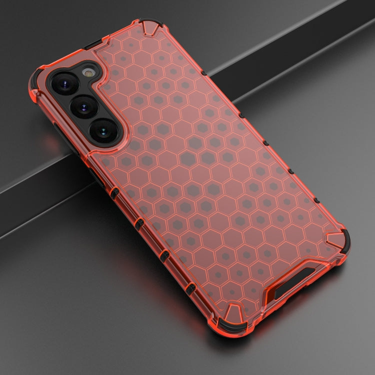 For Samsung  Galaxy S23+ 5G Lanyard Honeycomb Phone Case