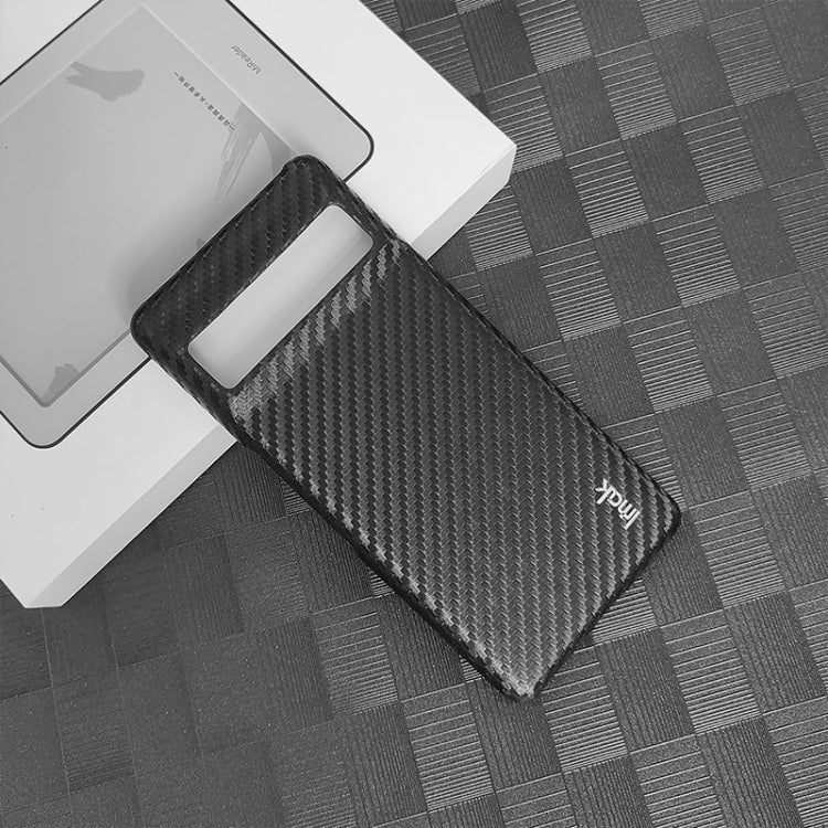 For Google Pixel 7 Pro 5G imak Ruiyi Series Carbon Fiber PU + PC Phone Case