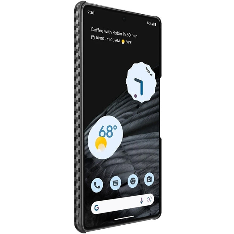 For Google Pixel 7 5G imak Ruiyi Series Carbon Fiber PU + PC Phone Case