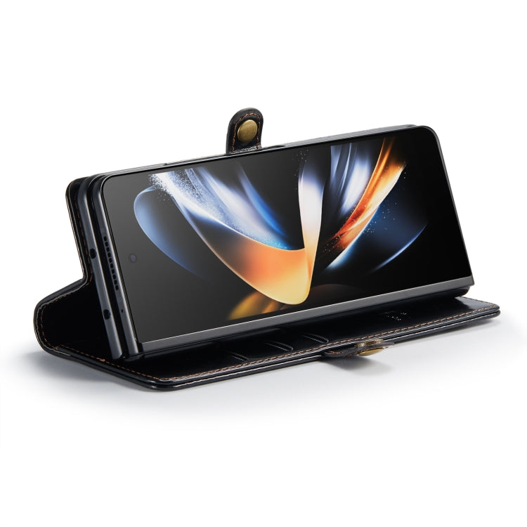 For Samsung Galaxy Z Fold4 CaseMe 003 Crazy Horse Texture Leather Phone Case