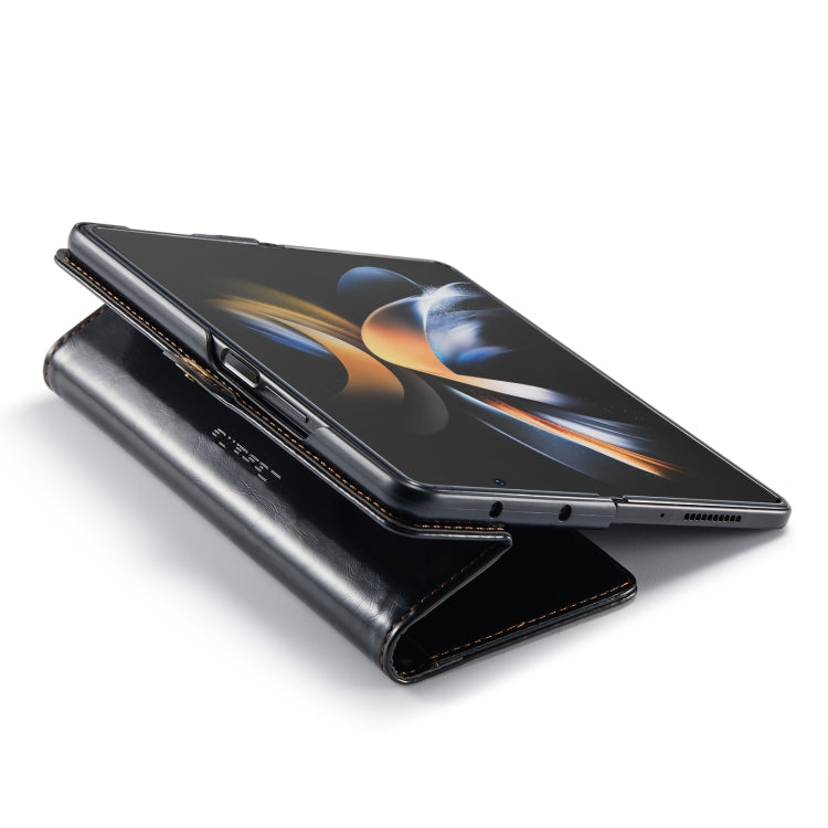For Samsung Galaxy Z Fold4 CaseMe 003 Crazy Horse Texture Leather Phone Case