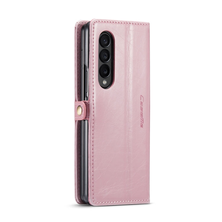 For Samsung Galaxy Z Fold4 CaseMe 003 Crazy Horse Texture Leather Phone Case