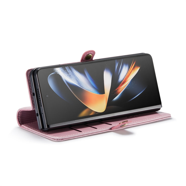 For Samsung Galaxy Z Fold4 CaseMe 003 Crazy Horse Texture Leather Phone Case