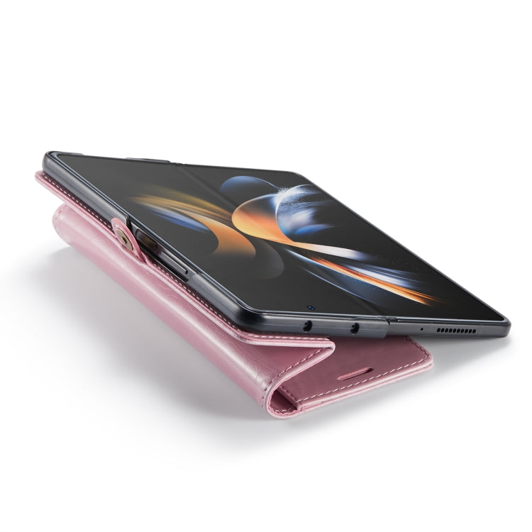 For Samsung Galaxy Z Fold4 CaseMe 003 Crazy Horse Texture Leather Phone Case