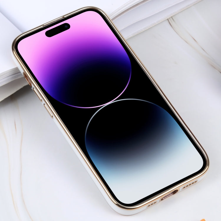 For iPhone 14 Pro Max Electroplated TPU Phone Case