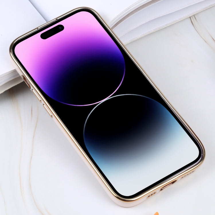 For iPhone 14 Pro Max Electroplated TPU Phone Case