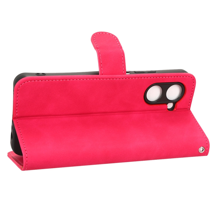 For Realme C33 Skin Feel Magnetic Flip Leather Phone Case