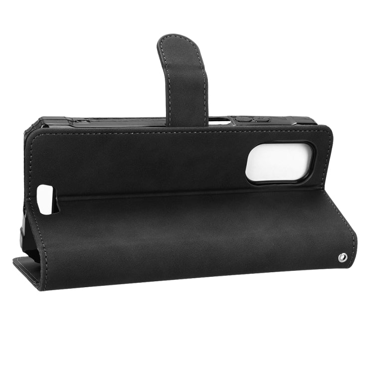 For Blackview BV7100 Skin Feel Magnetic Flip Leather Phone Case