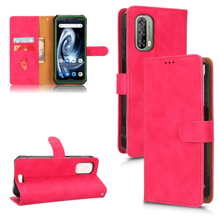For Blackview BV7100 Skin Feel Magnetic Flip Leather Phone Case